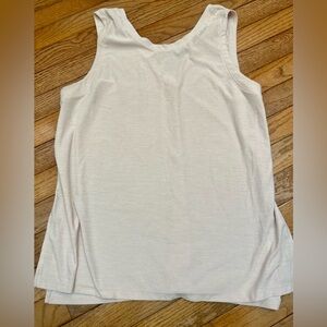 Old Navy Women's White Tank Top L Large